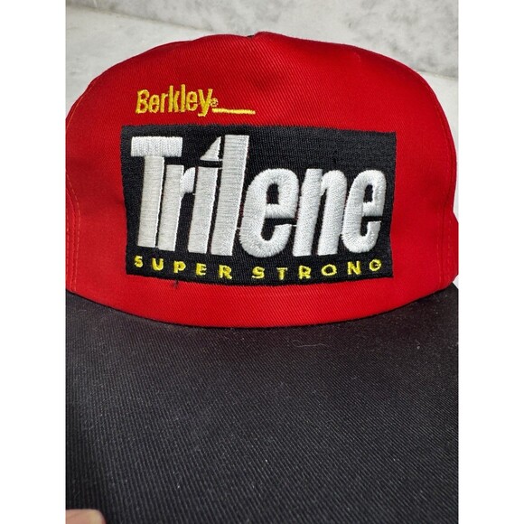 Berkley Trilene Super Strong Snapback Hat – Embroidered Largemouth Bass  New - Picture 10 of 12